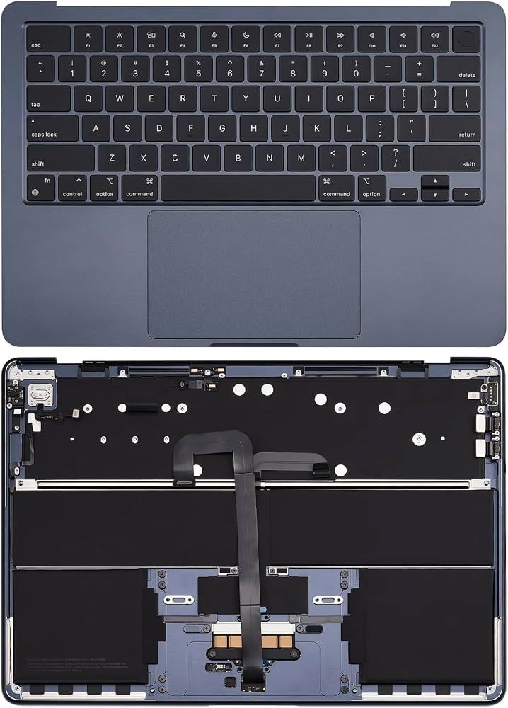 A2941 M2 - Оригінальний топкейс із клавіатурою (Topcase) - Midnight/Silver/Starlight/SpaceGray